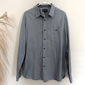 WALLIN & BROS Mens Long Sleeve Button Up Shirt XL